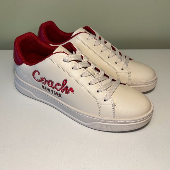 Coach New Year High Line Sneaker With Coach Snake Script - Picture 7 of 16